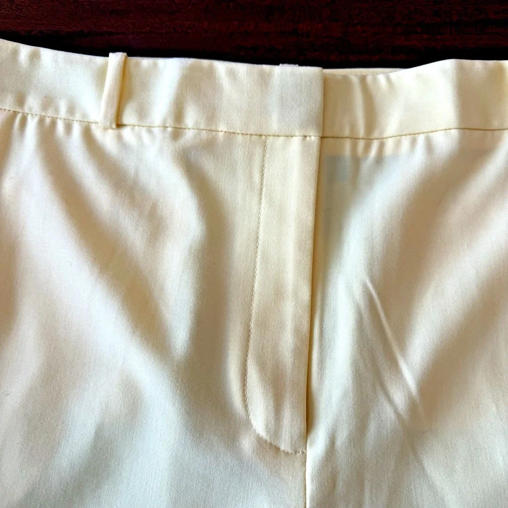 Lot 2 Women‎ Dress Pants Size 16 DKNY Essex Yellow + Elaine Rose Pull On Career